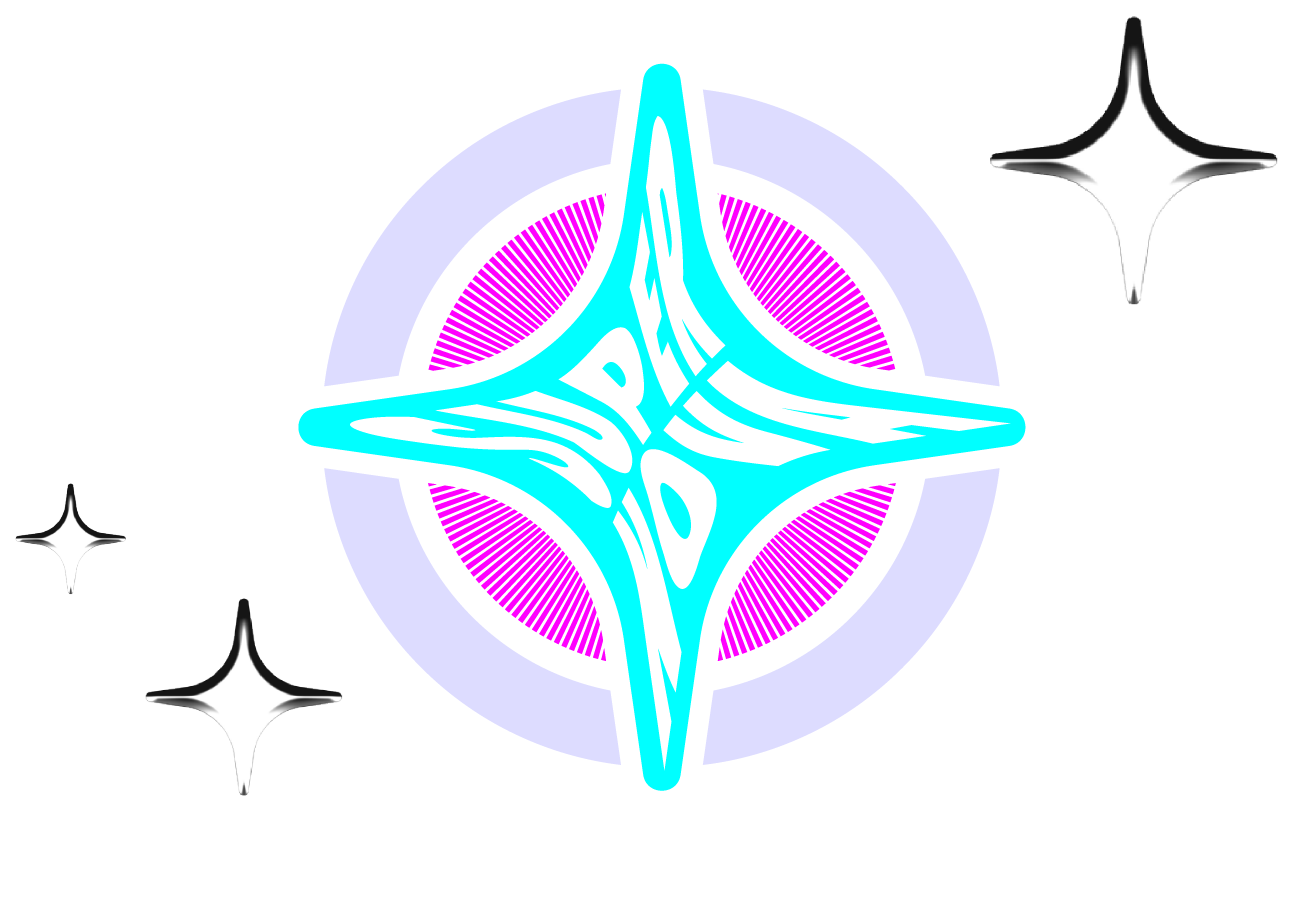 supernovanitro logo with stars. 